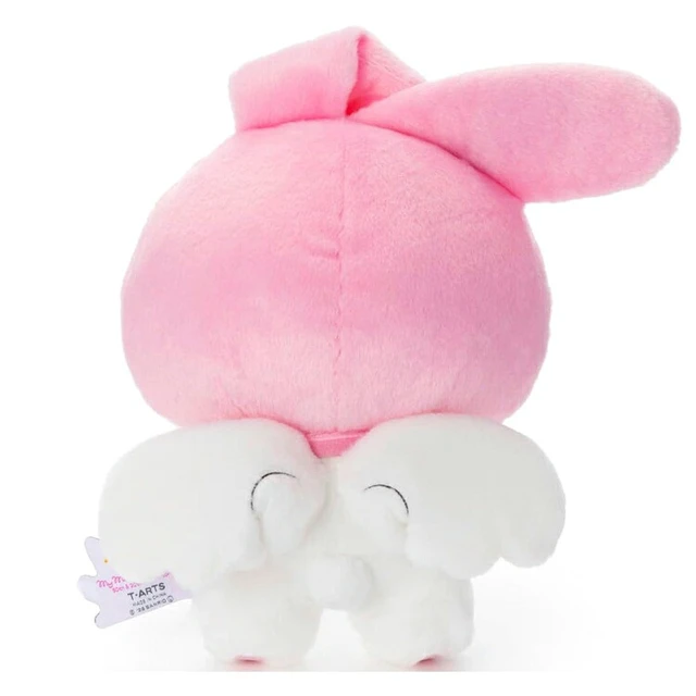 Alt view image 3 of 3 - My Melody Gimmick Plush Pyokorin 50th Anniversary Sanrio