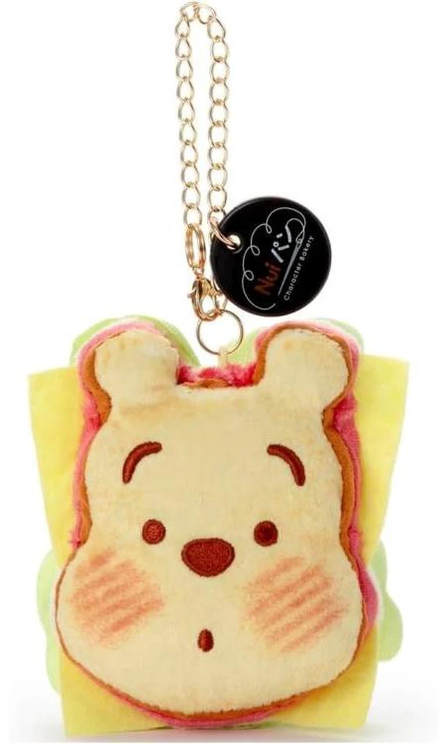 Main image of Winnie the Pooh Sandwich Nui-Pan Chain Strap Mascot
