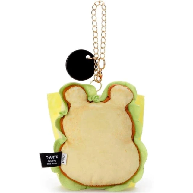 Alt view image 4 of 4 - Winnie the Pooh Sandwich Nui-Pan Chain Strap Mascot