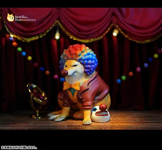 Alt view image 2 of 6 - Japan Cheems Clown Ver. Complete Figure