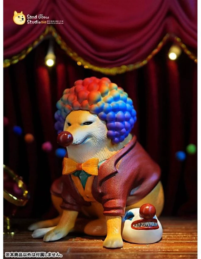 Alt view image 5 of 6 - Japan Cheems Clown Ver. Complete Figure