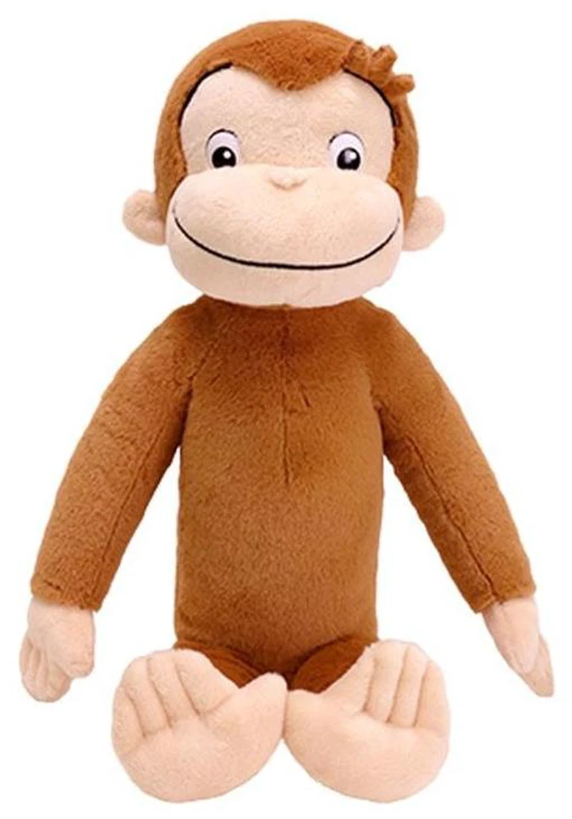 Main image of Curious George Fluffy George Plush M
