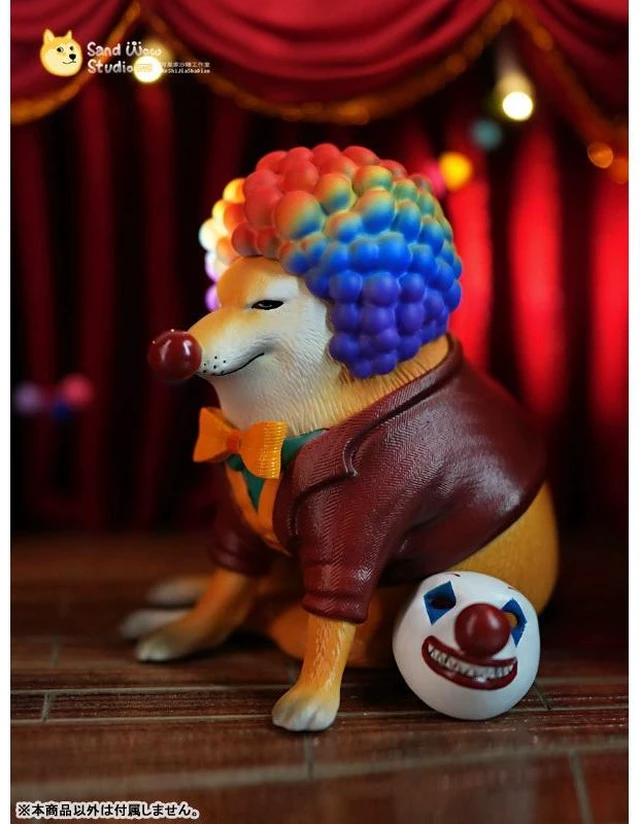 Alt view image 6 of 6 - Japan Cheems Clown Ver. Complete Figure