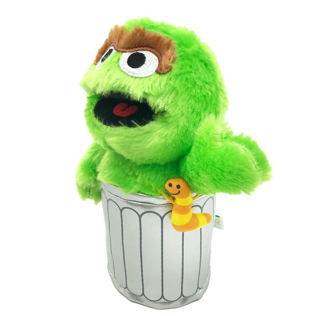 Alt view image 3 of 3 - Sesame Street Oscar Die-Cut Plush