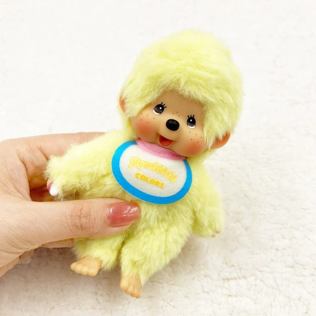 Main image of Monchhichi COLORS Keychain Yellow Plush Accessory