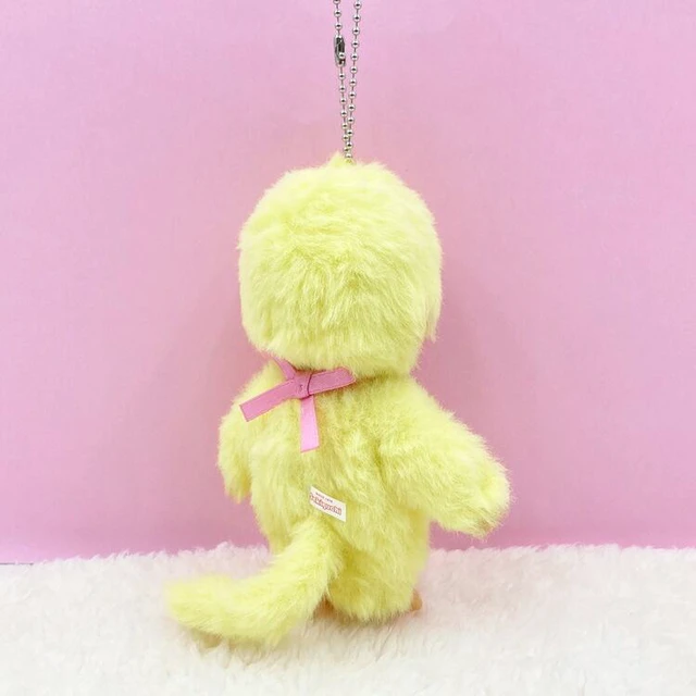 Alt view image 3 of 3 - Monchhichi COLORS Keychain Yellow Plush Accessory