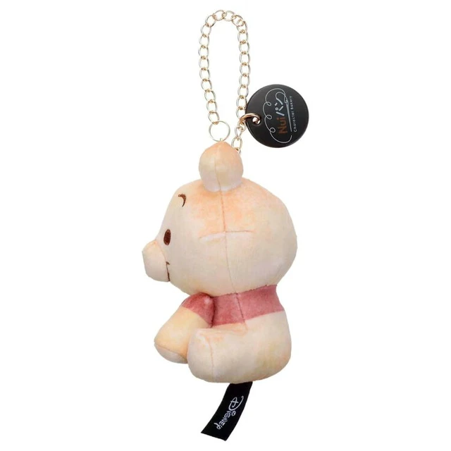 Alt view image 3 of 4 - Winnie the Pooh Chain Strap Mascot Character Bread Sitting Pooh Nui-Pan