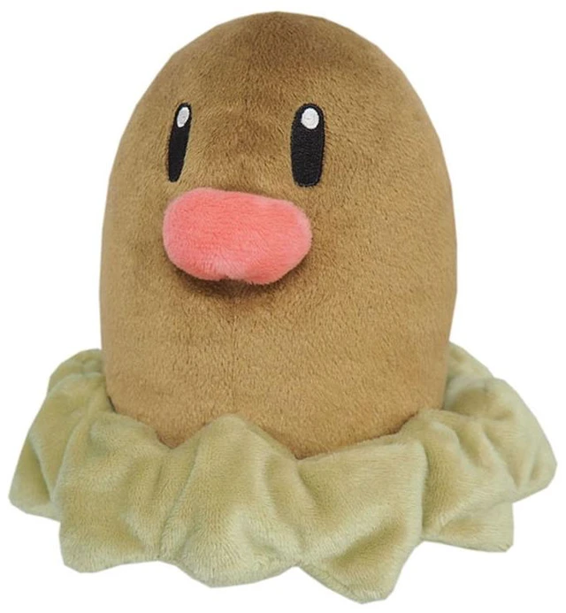 Main image of Pokémon Diglett Plush S ALL STAR COLLECTION