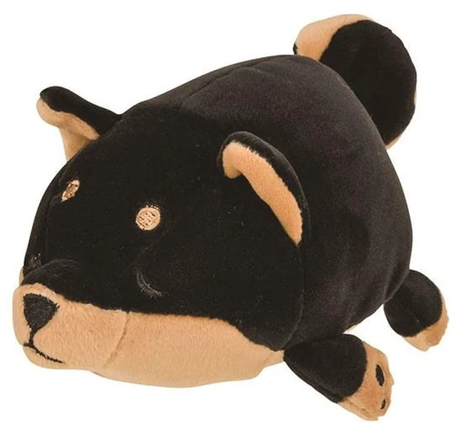 Main image of Marshmallow Animal Mascot Black Shiba Inu Kotetsu Plush