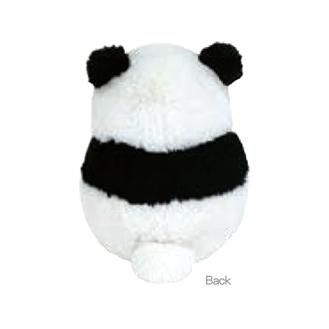 Alt view image 2 of 3 - Koromoffle Plush Panda (Sun Lemon)