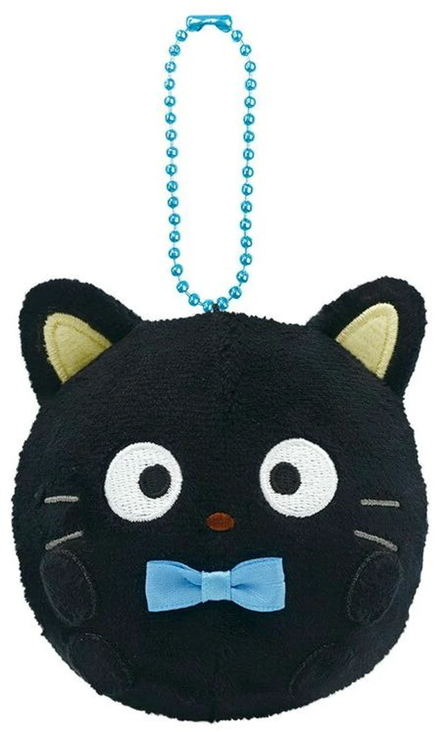 Main image of Chococat Nukuizu Egg-Shaped Plush Squeeze Keychain