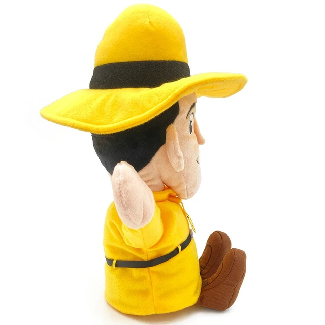Alt view image 2 of 4 - Curious George Hand Puppet The Man with the Yellow Hat