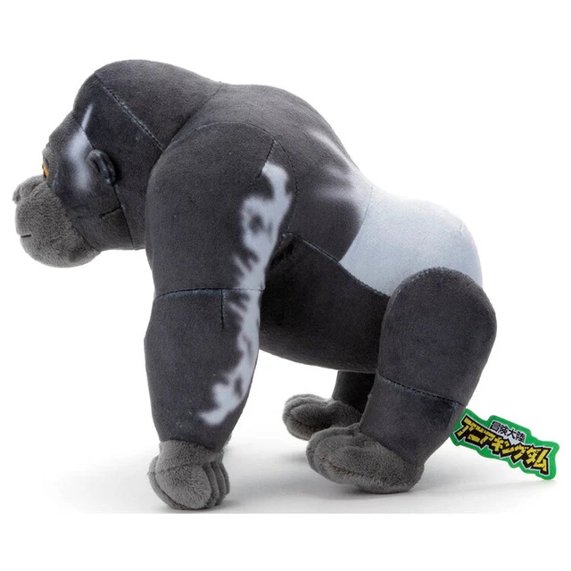 Alt view image 2 of 3 - Ania Kingdom Plush Silver Gorilla