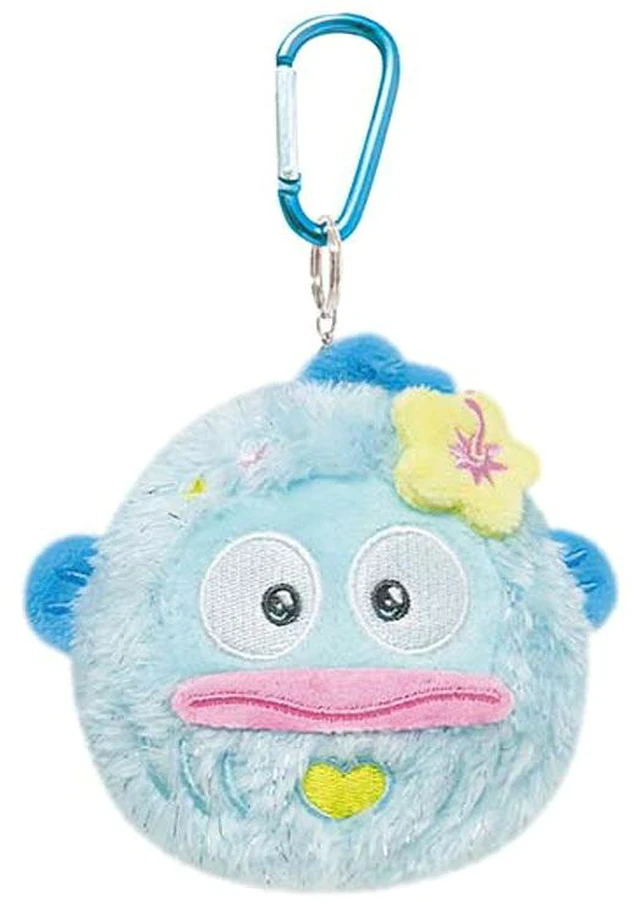 Main image of Hangyodon Daruma Series Mascot with Carabiner Sanrio