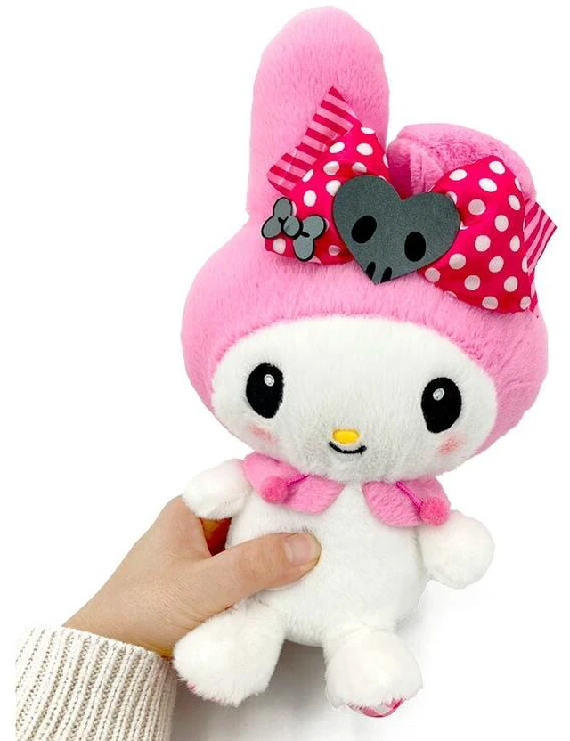 Alt view image 4 of 4 - My Melody Plush S Pink Black Party Sanrio