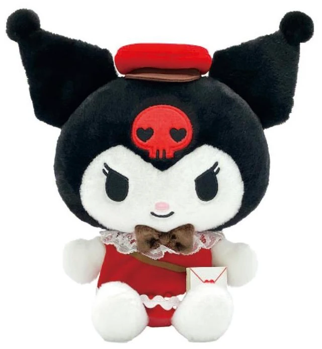 Main image of Kuromi Plush S Lovely Love Letter Sanrio