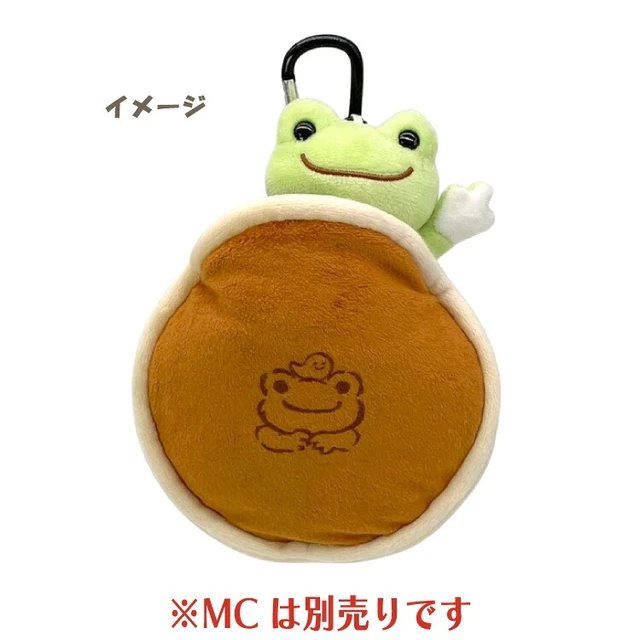 Alt view image 3 of 3 - Pickles the Frog Mascot Carabiner Futon Dorayaki Retro Cafe