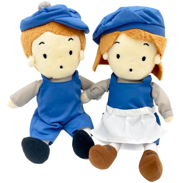 Main image of The Vaudeville Duo Pair Plush Vintage Retro