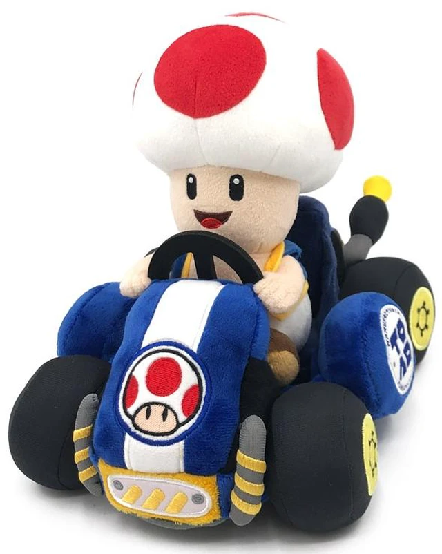 Mario Kart World MKW03 Plush Toad - Newegg.com