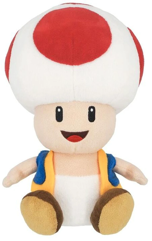 Main image of Super Mario Toad M Plush ALL STAR COLLECTION