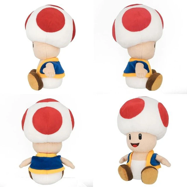 Alt view image 2 of 3 - Super Mario Toad M Plush ALL STAR COLLECTION