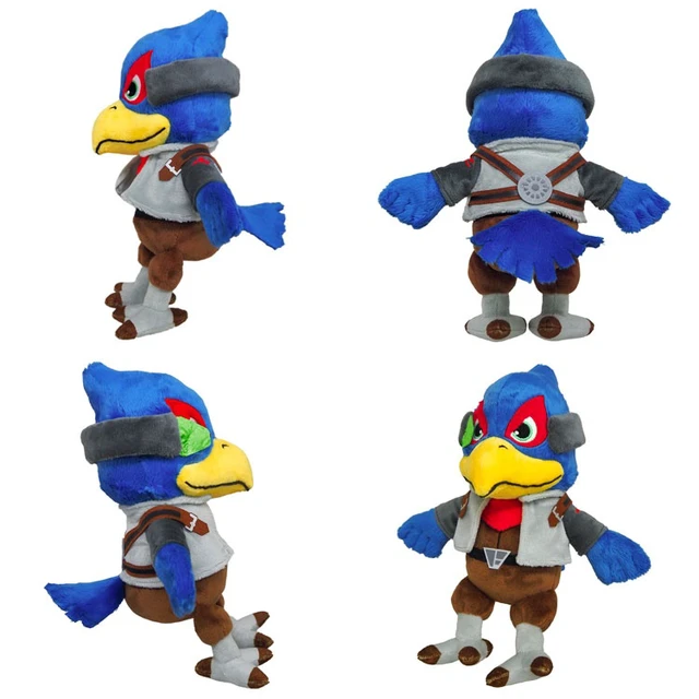 Alt view image 2 of 3 - Japan Star Fox Falco Lombardi Plush S All Star Collection