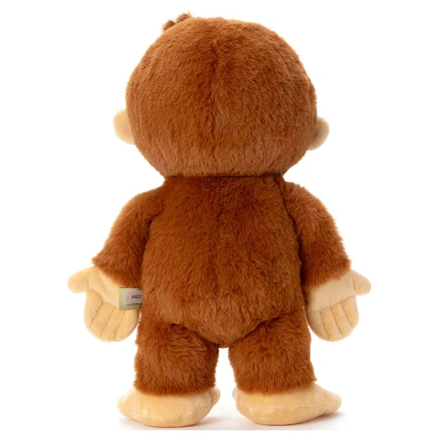 Alt view image 2 of 3 - Japan Curious George Gimmick Plush Pyokorin Mascot