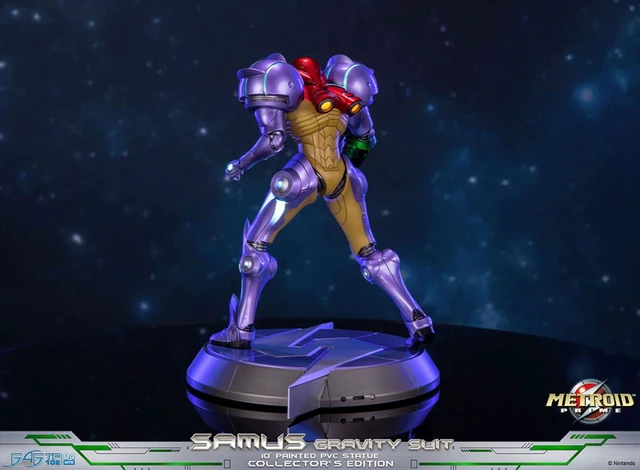 Alt view image 5 of 6 - Samus Aran Gravity Suit Collector's Edition Metroid Prime PVC Statue