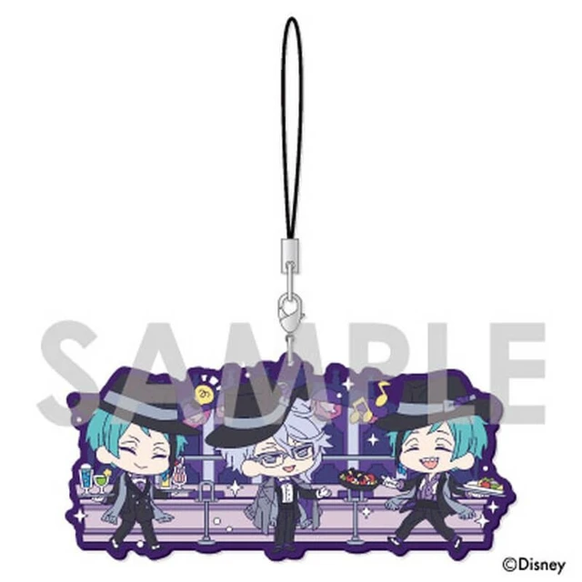 Alt view image 4 of 7 - Disney Twisted-Wonderland Wachatto! Rubber Strap Collection 7-Pack BOX