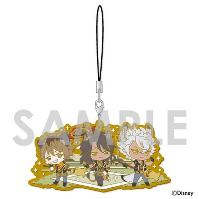 Alt view image 3 of 7 - Disney Twisted-Wonderland Wachatto! Rubber Strap Collection 7-Pack BOX