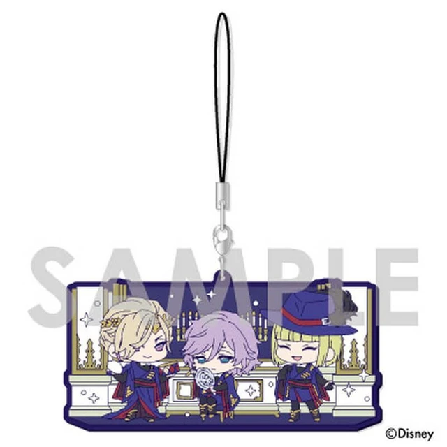 Alt view image 6 of 7 - Disney Twisted-Wonderland Wachatto! Rubber Strap Collection 7-Pack BOX