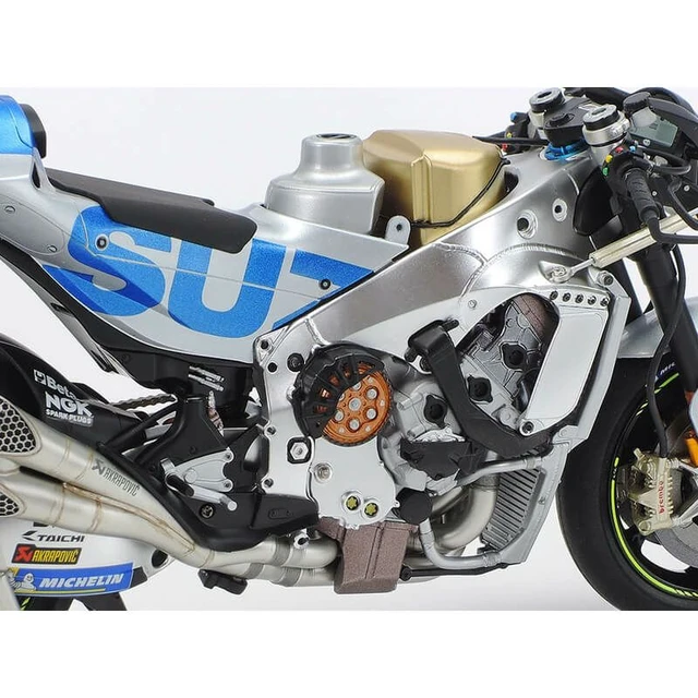 Alt view image 5 of 7 - Tamiya 1/12 Team Suzuki Ecstar GSX-RR '20 Plastic Model Kit