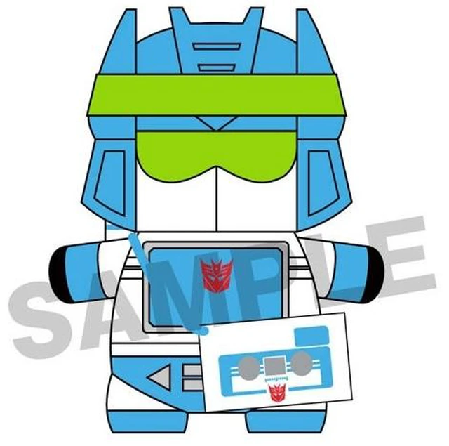 Main image of Japan Transformers Soundwave & Ravage Shattered Glass Mochibottsu