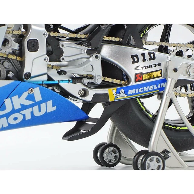 Alt view image 6 of 7 - Tamiya 1/12 Team Suzuki Ecstar GSX-RR '20 Plastic Model Kit