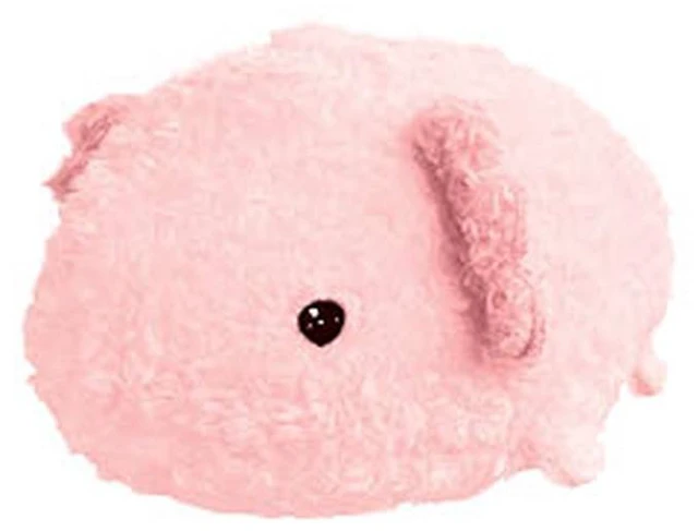 Main image of Yuruswimy Mascot Axolotl Plush Palm-Sized