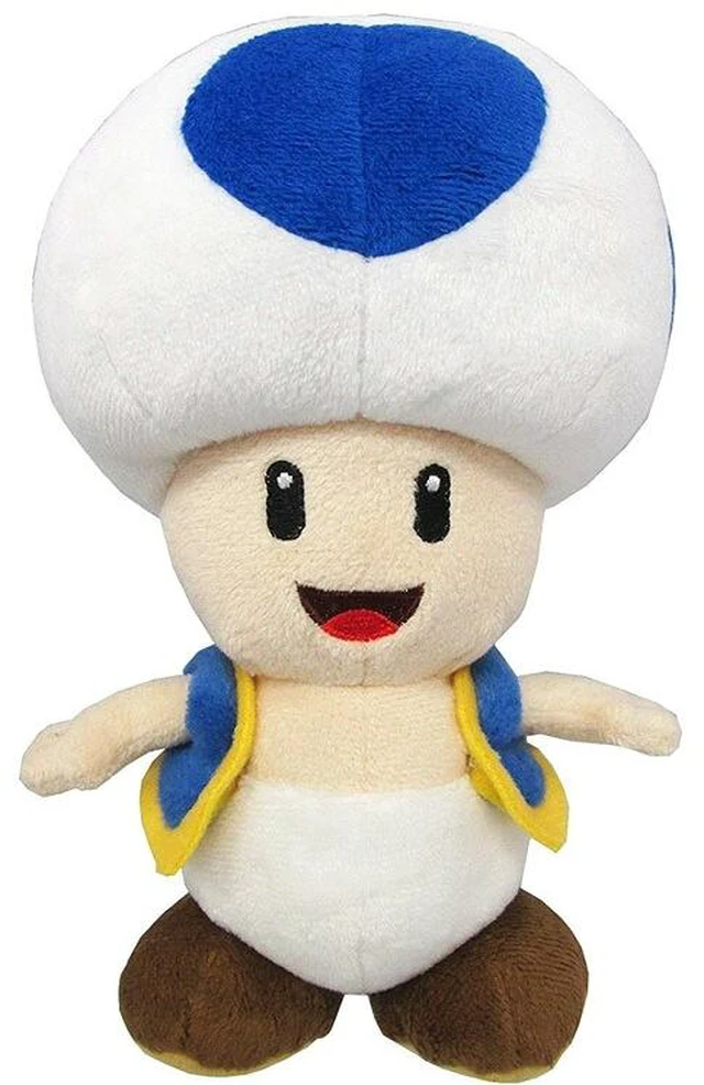 Main image of Super Mario All-Star Collection Vol. 2 Blue Toad Plush S