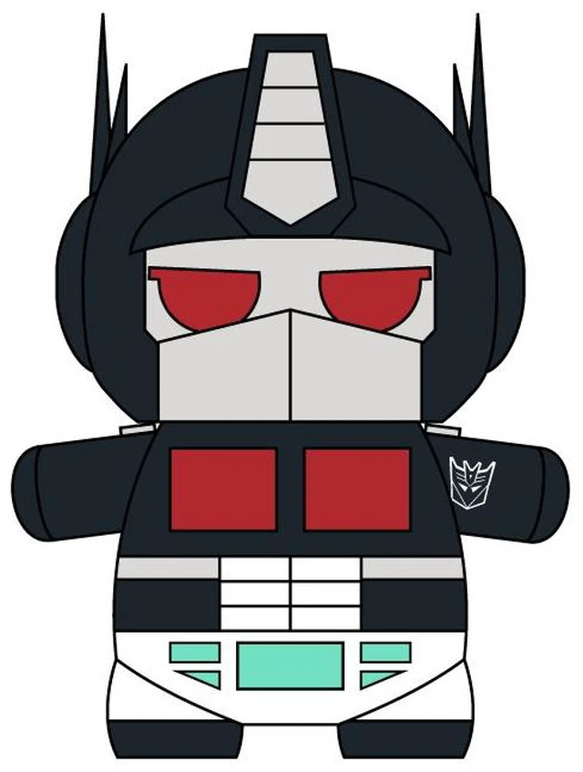 Alt view image 2 of 5 - Japan Transformers Mochibottsu Plush Optimus Prime Nemesis Ver. (Limited)
