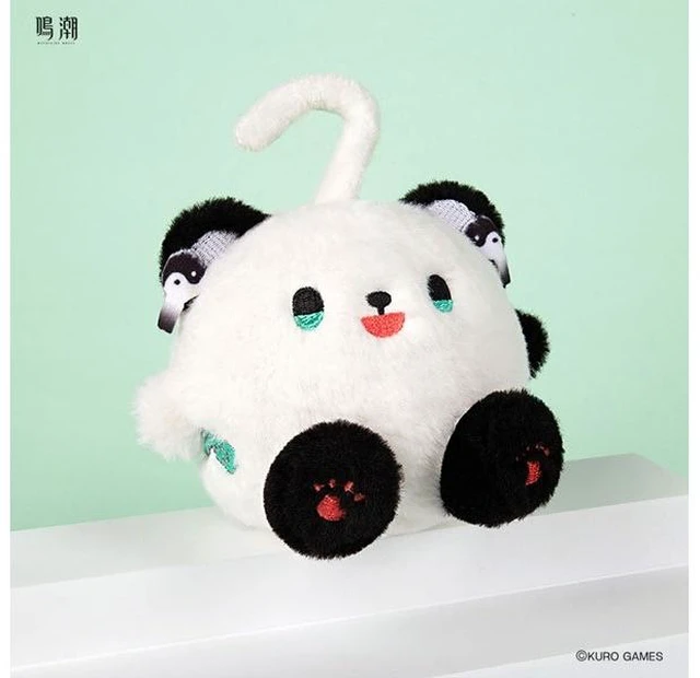 Main image of Japan Jiyan Panda Plush Keychain Wuthering Waves