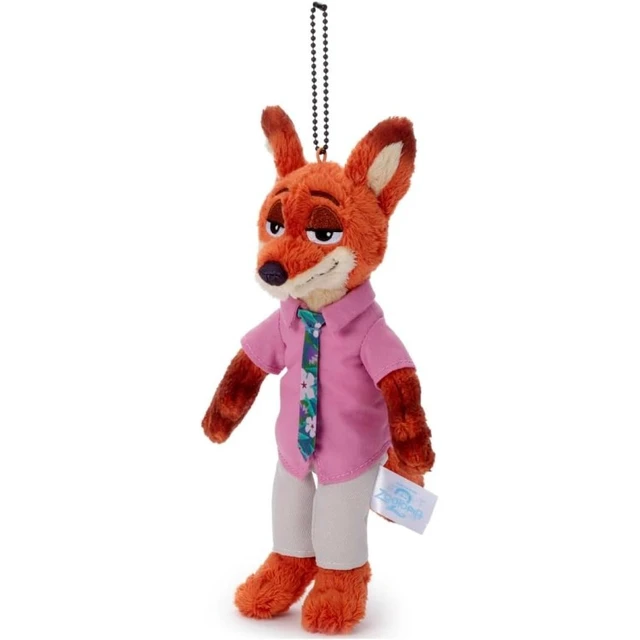 Alt view image 2 of 4 - Zootopia 2 Nick Wilde Ball Chain Mascot