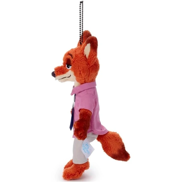 Alt view image 3 of 4 - Zootopia 2 Nick Wilde Ball Chain Mascot