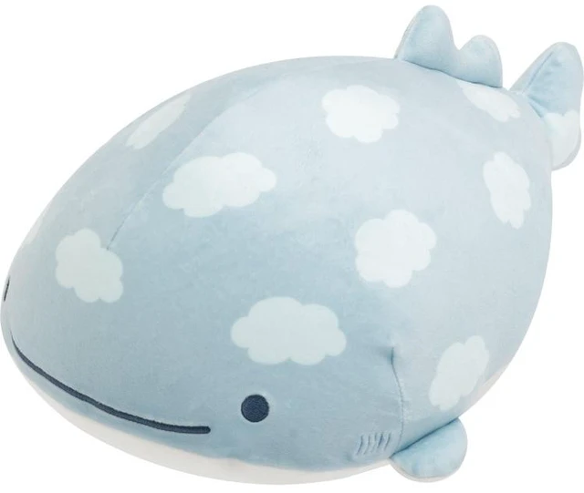 Main image of Jinbesan Super Mochi Mochi Plush M (Jinbesan & Balloon Fish)
