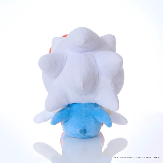 Alt view image 3 of 5 - Japan Sonic & Friends Sanrio Characters Plush M Sonic x Hello Kitty
