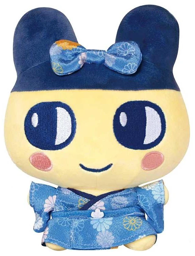 Main image of Tamagotchi Kimono Sitting Plush Mametchi Japanese Goods