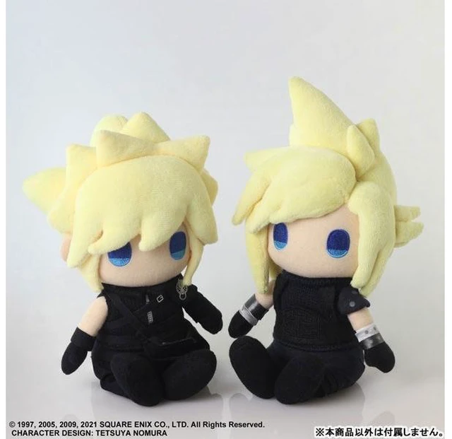 Alt view image 4 of 4 - Japan Cloud Strife Plush Final Fantasy VII Advent Children (Rerun)