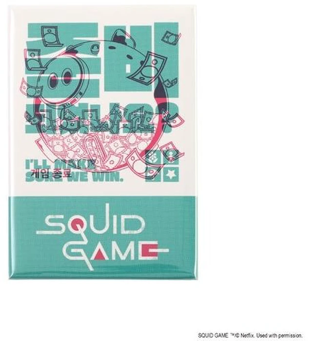 Main image of Japan Squid Game Season 2 Square Magnet D