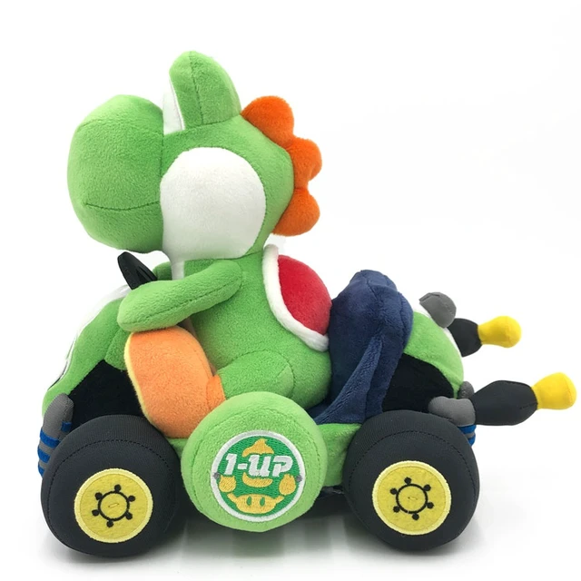 Alt view image 2 of 3 - Mario Kart World MKW02 Plush Yoshi