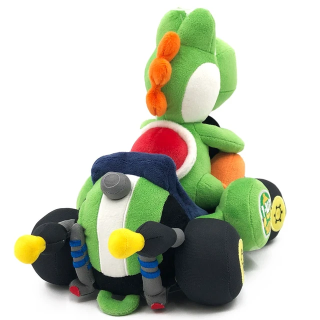 Alt view image 3 of 3 - Mario Kart World MKW02 Plush Yoshi