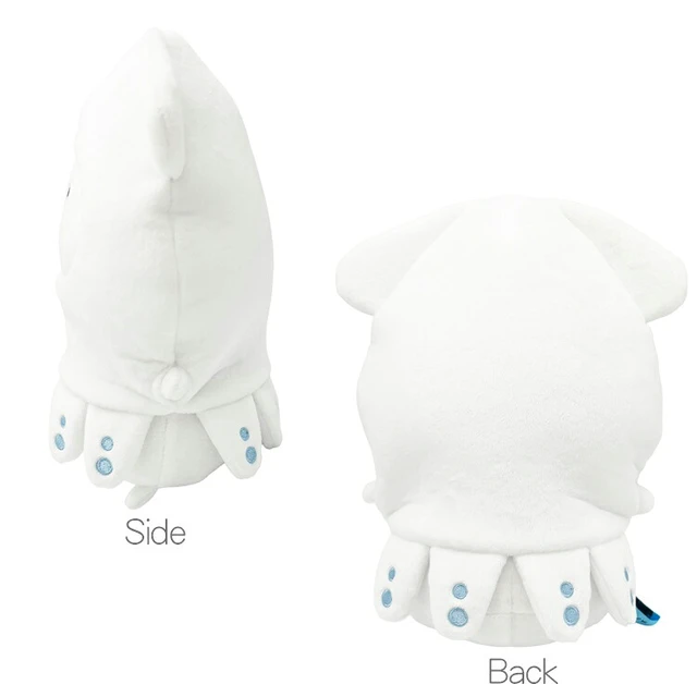 Alt view image 2 of 3 - Obungutoissho Plushie Squid