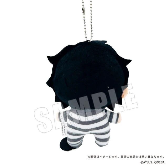 Alt view image 2 of 2 - Japan Persona 5 The Royal - Protagonist x Bukubu Plush Mascot 04. Guts Rank 1