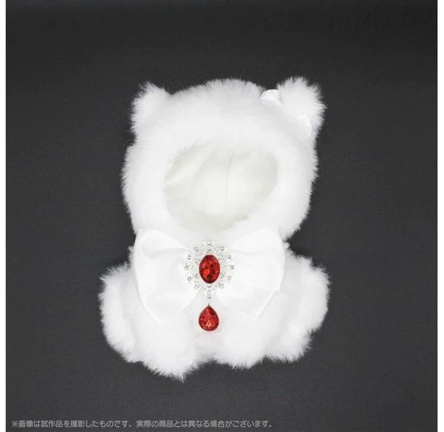 Main image of Japan Pokekurumi Sitting Kigurumi White Cat